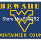 West Virginia Mountaineers Country Flag 3x5 FT Polyester Custom flag grommets