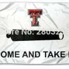 Texas Tech Red Raiders Come and Take It Tailgating Nation College Flag 3X5FT