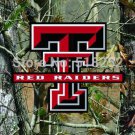 Texas Tech Red Raiders camo background Flag 3x5 FT Custom flag grommets 603