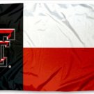 Texas Tech Red Raiders State of Texas Flag Large 3x5 FT Good Quality Free Ship
