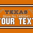 Texas Longhorns YOUR TEXT Flag 3ft x 5ft Polyester  Banner Flying