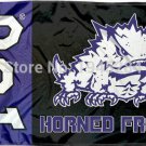 TCU Horned Frogs Flag 3x5ft 150x90cm Polyester Flag Banner, free shipping