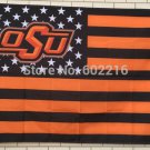 College Oklahoma State Cowboys Stars & Stripes Flag 3ft x 5ft USA Flag