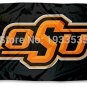 Oklahoma State Cowboys University Large College Flag 3x5 FT metal holes Flag