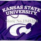 Kansas State University Wildcats Flag Banner 002 Brass Grommets New 3x5FT  9150