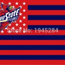 Iowa State Cyclones with US Stars Stripes Flag Banner New 3x5FT Polyester