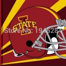 Iowa State Cyclones Helmet Wordmark Flag Banner New 3x5FT 90x150CM Polyeste