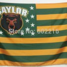Baylor Bears Deluxe Stars & Stripes Logo Large Outdoor Flag 3ft x 5ft Size  flag