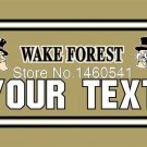 Wake Forest Demon Deacons YOUR TEXT Flag 3ft x 5ft Polyester  Banner Flying