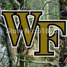 Wake Forest Demon Deacons camo background Flag  3x5FT  Custom flag grommets 6038