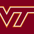 Virginia Tech Hokies flag 3x5ft Digital Printing Polyester with sleeve two metal