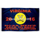 Virginia Cavaliers Men's 2016 Tennis Champs American Outdoor Indoor Flag 3X5 ft
