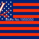 Virginia Cavaliers With Modified US Flag 3ft x 5ft Polyester Brass Grommets001