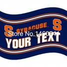 Syracuse Orange YOUR TEXT Flag 3ft x 5ft Polyester  Banner Flying