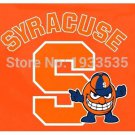 Syracuse Orange Flag 3' x 5' Banner brass metal holes Flag
