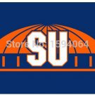Syracuse Orange flag 3ftx5ft Banner 100D Polyester Flag metal Grommets