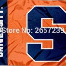 Syracuse Orange wordmark FLAG 3x5FT  Polyester brass grommets custom66
