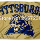 Pittsburgh Panthers PITT University Flag 3x5FT Polyester brass grommets custom66