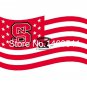 North Carolina State Wolfpack Flag 3ft x 5ft Polyester  Flying Size No.90x150 cm