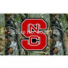 North Carolina State Wolfpack Camo College Large Outdoor Flag 3ft x 5ft