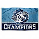 North Carolina Tar Heels Nationa 2017 Champs Double Sided Flag 3ftx5ft Banner