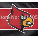 Louisville Cardinals Flag150X90CM Banner 100D Polyester flag brass grommets 001