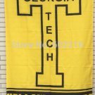 Georgia Tech Yellow Jackets Throwback Vintage Banner Large Outdoor Flag 3x5 ft