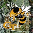 Georgia Tech Yellow Jackets Real Tree Camo Flag 3x5 FT  brass grommets custom