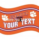 Clemson Tigers YOUR TEXT Flag 3ft x 5ft Polyester   Georgia Bulldogs Flying