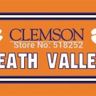 Clemson Tigers Death Valley Flag 3x5 FT 100D Polyester Custom flag grommets 6038