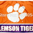Clemson Tigers Flag 150X90CM  3X5FT Banner 100D Polyester grommets custom009
