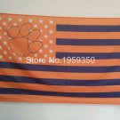 Clemson Tigers Nation Flag 3ft x 5ft Polyester Banner Flying Custom flag 90x150
