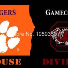 Clemson Tigers vs South Carolina Gamecocks  Flag 90x150cm metal grommets