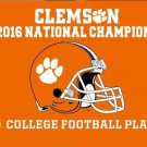 3x5ft Clemson Tigers Flag polyester digital print banner with 2 Metal Grommets