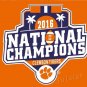 flag 3x5ft Clemson Tigers 2016 National Championship  with 2 Metal Grommets