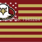 Boston College Eagles with US Stars Stripes Flag Banner New 3x5FT