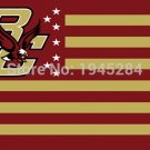 Boston College Eagles with Modified US Flag Banner New 3x5FT