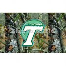 Tulane Green Wave Camo College Large Outdoor Flag 3ft x 5ft Football Hockey