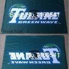 Tulane Green Wave Flag 3ft x 5ft Polyester  Banner Flying
