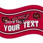 Temple Owls YOUR TEXT Flag 3ft x 5ft Polyester  Banner Flying