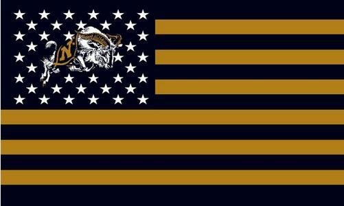 3ftx5ft US Stripes Navy Midshipmen flag 3x5 ft 100D Polyester custom flags