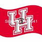 Houston Cougar Flag 3ft x 5ft Polyester Banner Flying Size No.4 90x150 cm