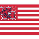 Houston Cougars flag 3ftx5ft Banner 100D Polyester Flag metal Grommets