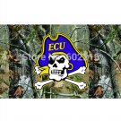 East Carolina Pirates Camo College Large Outdoor Flag 3ft x 5ft Football