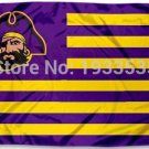 East Carolina Pirates Stars and Stripes Nation Flag 3x5 ft