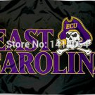 East Carolina University Pirates 3X5FT Banner 100D Polyester grommets custom009