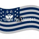 Connecticut Huskies Flag 3ft x 5ft Polyester  Banner Flying Size No. 80 x 150 cm
