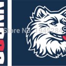 Connecticut UCONN Huskies Wordmark Flag Banner New 3x5FT  9044
