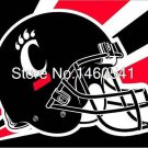Cincinnati Bearcats Helmet Flag 3ft x 5ft  Cincinnati Bearcats Flying Size No.4