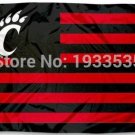 Cincinnati Bearcats Stars and Stripes Nation Flag 3x5 ft